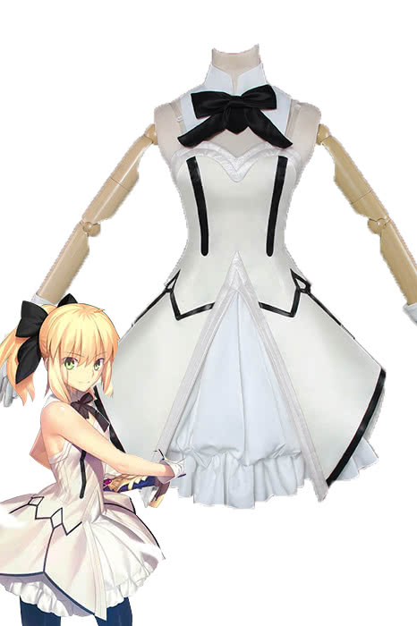 FateGrandOrder Saber Lily Anime Cosplay Costumes