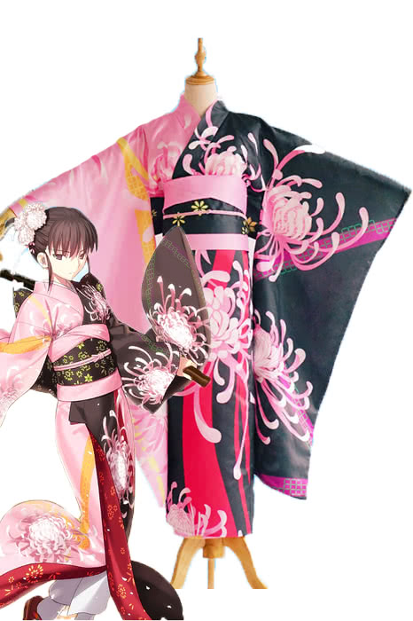 FateGrand Order Ryougi Shiki Anime Cosplay Costumes