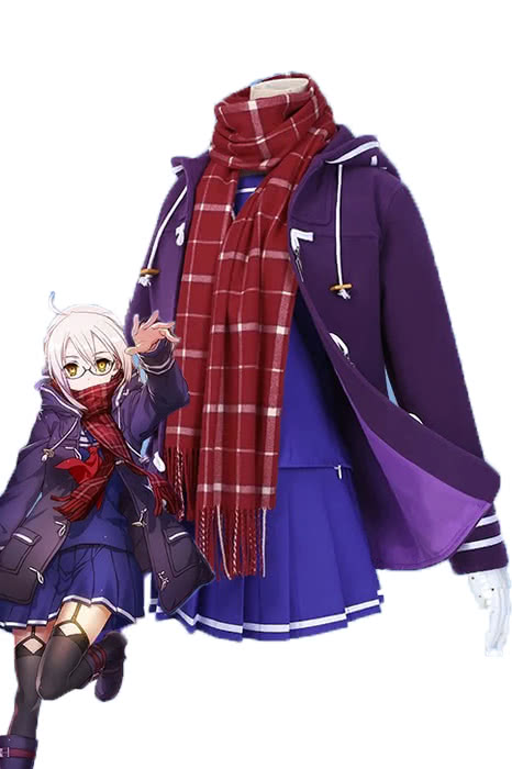 FateGrand Order Mysterious Heroine X Purple Cosplay Costume